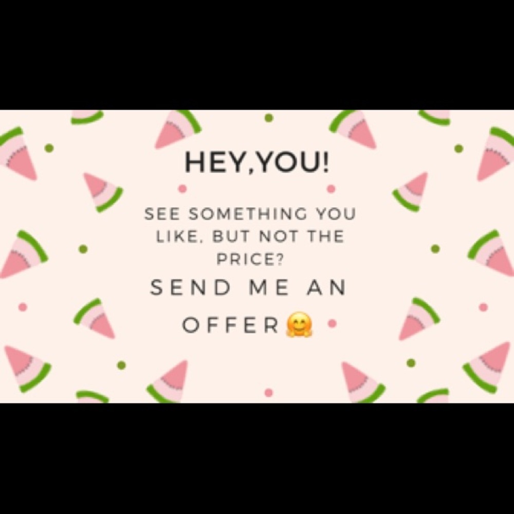 All reasonable offers welcomed 🤗